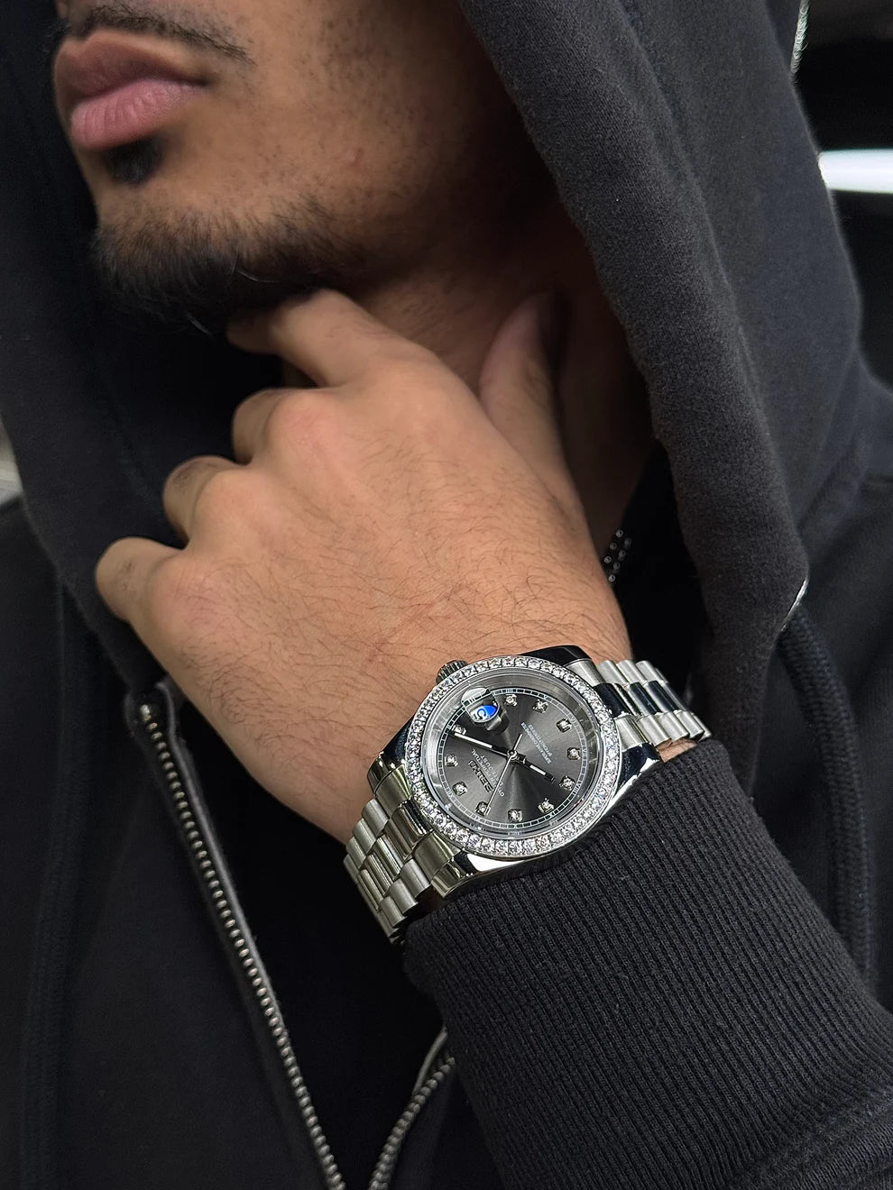 Moonlight Arabic Dial Watch